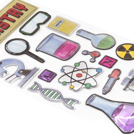 12 Pack: Chemistry Stickers by Recollections™